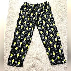 The Grinch Fleece Pajama Pants - Size Large